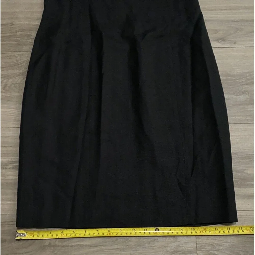 Women's PREVIEW COLLECTION BLACK SLEEVELESS DRESS Size 10 MIDI Chic - Picture 8 of 15